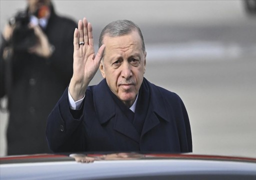 أردوغان يصل دبي للمشاركة في القمة العالمية للحكومات