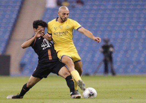 التعادل السلبي يحسم قمة النصر والشباب في الدوري السعودي