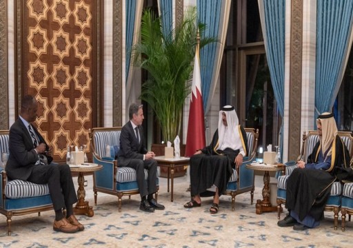 خلال لقاء بلينكن.. أمير قطر يؤكد ضرورة الوقف الفوري لحرب غزة