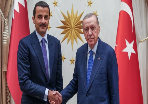 أمير قطر يزور تركيا ويبحث مع أردوغان المستجدات في غزة وسوريا