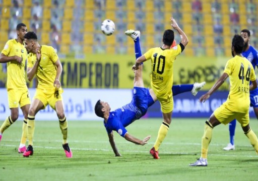 النصر يحسم "ديربي بر دبي" بانتصار كبير على ملعب الوصل