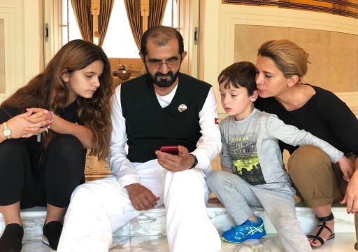 محمد بن راشد والأميرة هيا يعلقان على قرار المحكمة البريطانية بشأن حضانة ولديهما