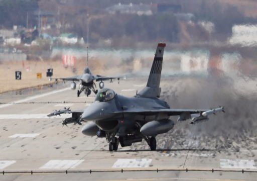 تحطم مقاتلة أميركية "إف-16" خلال مهمة تدريب بكوريا الجنوبية