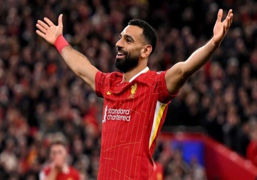 الجماهير الإنكليزية تختار محمد صلاح كأفضل لاعب لعام 2024