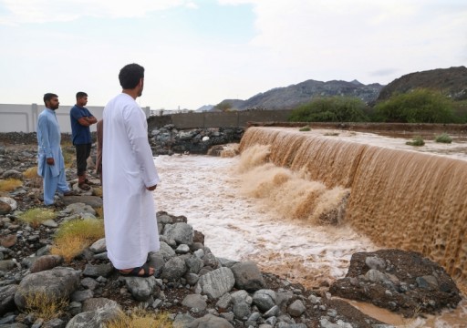 6.7 ملايين متر مكعب من مياه الأمطار خزنتها السدود في الدولة