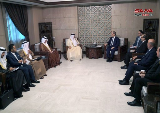 وزير الخارجية البحريني يصل دمشق في أول زيارة منذ الثورة السورية