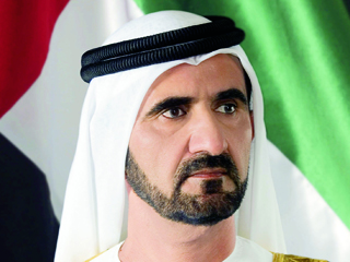 محمد بن راشد يستقبل حكام الإمارات وأولياء عهودهم بمناسبة العيد