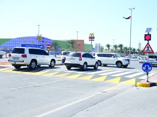  مطبات جديدة بشوارع رأس الخيمة