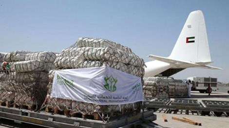 استمرار وصول طائرات الجسر الجوي الإماراتي لإغاثة غزة