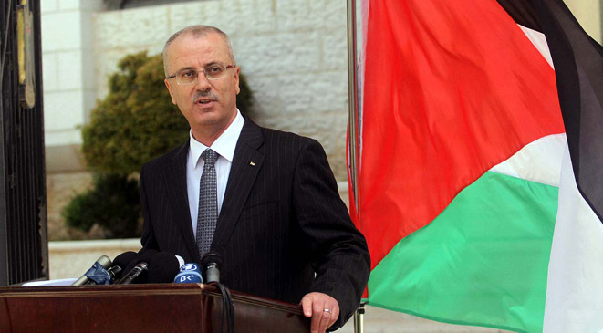 رئيس الحكومة الفلسطينية ينفي أنباء استقالته